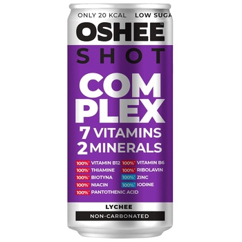 Напій Oshee Pro Shot Complex лічі 200мл - купити, ціни на METRO - фото 1