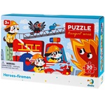 DoDo 300372 Heroes-Firefighters 30 Elements Puzzle