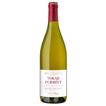 Tokaji Furmint White Semi-sweet Wine 11% 0.75l