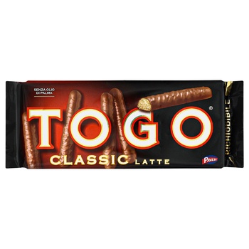 Печенье Pavesi Togo Classic Latte покрытое молочным шоколадом 120г - купить, цены на NOVUS - фото 1