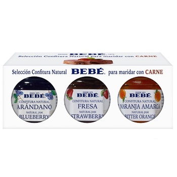 Ассорти джемов Bebe для мяса 3шт x 45г - купить, цены на - фото 2