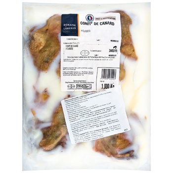 Domaine De Lanvaux Confie Duck Leg in Fat 1kg - buy, prices for METRO - photo 1