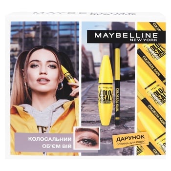 Maybelline New York Colossal Eyelash Volume Mascara + Pencil Gift Set - buy, prices for METRO - photo 2