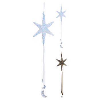 Star Christmas Tree Decoration 30cm in assortment