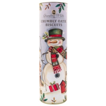 Grandma Wild`s Giant Festive Snowman Crumbly Oaty Biscuits 200g - buy, prices for - photo 1