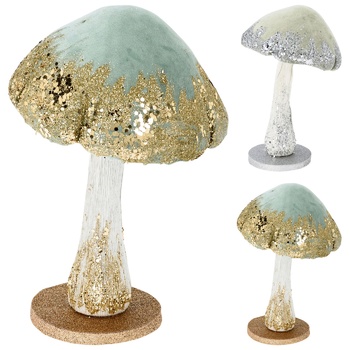 Green Mushroom Decorative Figure 26cm in assortment - buy, prices for COSMOS - photo 1