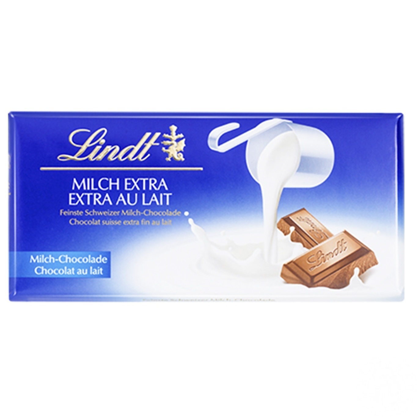 

Шоколад молочный Lindt швейцарский классический Double Milk 100г