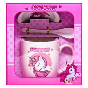 ZED Princess Mug with Spoon and Saucer Gift Set - buy, prices for EKO Market - photo 2