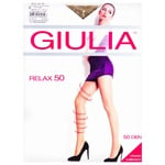 Колготы женские Giulia Relax 50 den р.2 Caramel