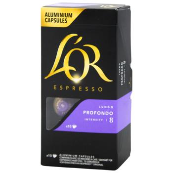 L'OR Lungo Profondo Coffee Capsules 5.2g*10pcs - buy, prices for - photo 1