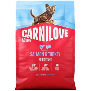 Carnilove Active Dry Food with Salmon and Turkey for Kittens 2kg - buy, prices for MasterZoo - photo 1
