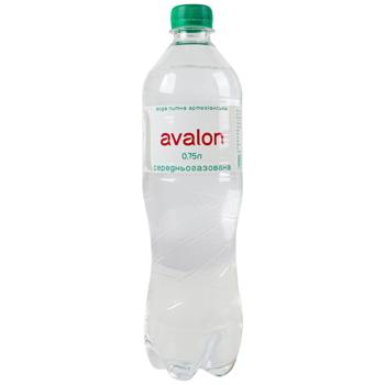 Вода питна Avalon артезіанська середньогазована 0,75л - купити, ціни на Епіцентр FOOD - фото 1