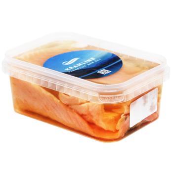 Kramline Salmon Fillet Pieces in Oil 500g - buy, prices for - photo 3