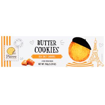 Pierre Biscuiterie Cookies with Caramel 150g - buy, prices for Vostorg - photo 3