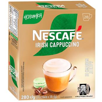 Напій кавовий NESCAFÉ® Irish Cappuccino 14г*20шт - купити, ціни на METRO - фото 3