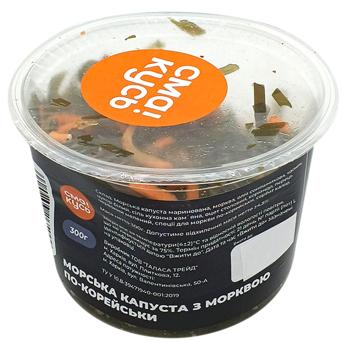 Seaweed Salad with Korean-style Carrot 300g - buy, prices for Chudo Market - photo 1
