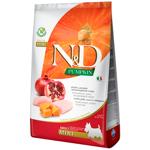 Farmina N&D Pumpkin Dry Food with Chicken, Pumpkin and Pomegranate for Small Breed Dogs 7kg
