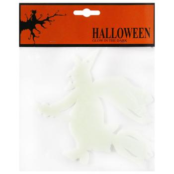 Прикраса для свята Carnival Фосфорна відьма 28*20см - купити, ціни на За Раз - фото 1