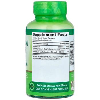 Калій цитрат плюс магній, Potassium Citrate Plus Magnesium, Nature's Truth, 90 капсул - купити, ціни на Біотус - фото 2