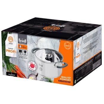 Krauff Pan with Glass Lid 3.7l 20cm - buy, prices for - photo 3