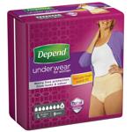 Depend Absorbent Underwear for Women L/XL 9pcs