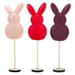 Декор Зайчик на пеньочку 12см