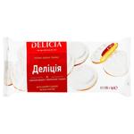 Delicia Butter Cookies with Cherry Taste in Milk Glaze 135g