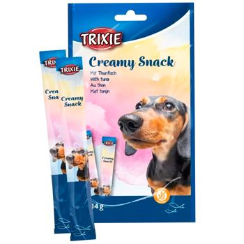 Trixie Creamy Snack ласощі для собак 5 шт х 14 г - тунець - купити, ціни на MasterZoo - фото 1