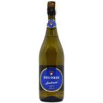 Вино ігристе Decordi Lambrusco Bianco Secco біле сухе 10% 0,75л