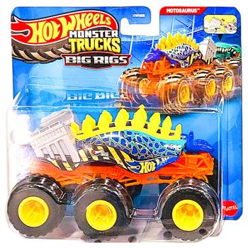 Машинка-внедорожник игрушечная Hot Wheels Monster Trucks Супер-тягач в ассортименте - купить, цены на METRO - фото 4