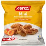 Слоеные булочки Легко! Мини с абрикосом замороженные 500г