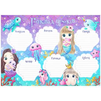 Ryukzachok Reusable Lesson Schedule A3 in assortment - buy, prices for Auchan - photo 3