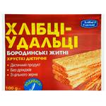 Khlebtsy-Udaltsy Borodynski Rye Crispbread 100g