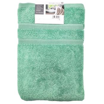 Tarrington House Green Terry Towel 70x140cm - buy, prices for METRO - photo 1