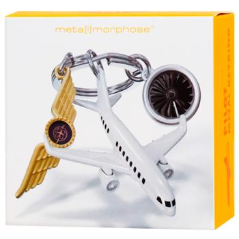 Metalmorphose Travel Pilot Airplane, Badge & Engine Keychain - buy, prices for WINETIME - photo 1