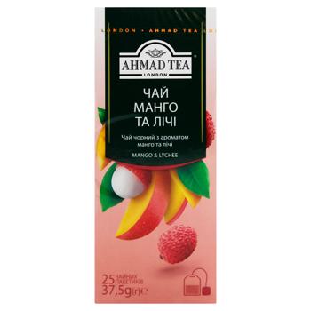 Чай чорний Ahmad Манго та лічі 25х1,5г - купити, ціни на - фото 2