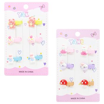 Hair Clips 6pcs 3727-11