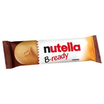 Nutella B-Ready Waffle Bar with Cocoa Nut Paste Filling and Waffle Balls 22g - buy, prices for COSMOS - photo 2