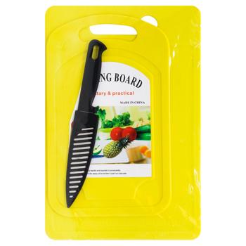 Набір кухонний 2 дошки + ніж AR02018 - купити, ціни на МегаМаркет - фото 3
