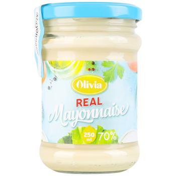 Майонез Олівія Real Mayonnaise 70% 250мл - купить, цены на Эпицентр FOOD - фото 2