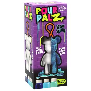 Набір для творчості Pour Palz Брелок Ведмедик - купити, ціни на МегаМаркет - фото 2