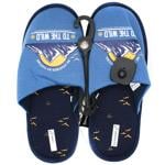 InExtenso Blue Men's Slippers s.45-46