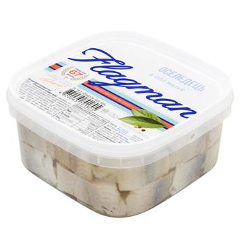 Flagman Matie Herring Fillets In Oil 500g - buy, prices for MegaMarket - photo 1