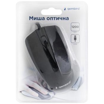 Мышь GEMBIRD MUS-101 черная