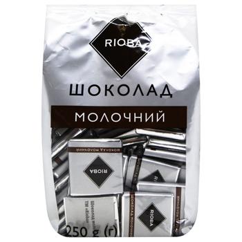 Rioba Portion Milk Chocolate 50pcs 250g - buy, prices for METRO - photo 2