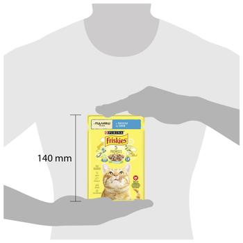 Корм влажный Friskies с лососем для взрослых кошек 85г - купить, цены на MasterZoo - фото 2