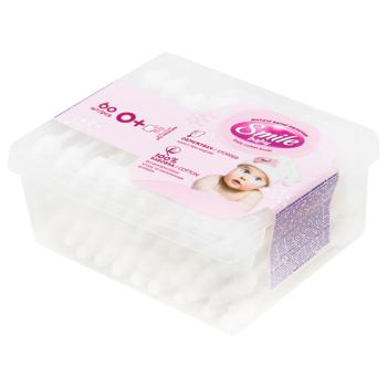 Smile Cotton swabs for children 60pcs