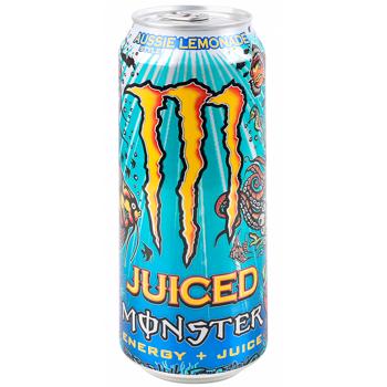 Напій енергетичний Monster Energy Juiced Aussie Lemonade 0,5л - купити, ціни на - фото 3