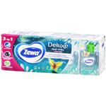 Zewa Deluxe Paper handkerchiefs 3 layers of 10 packages of 10 pcs