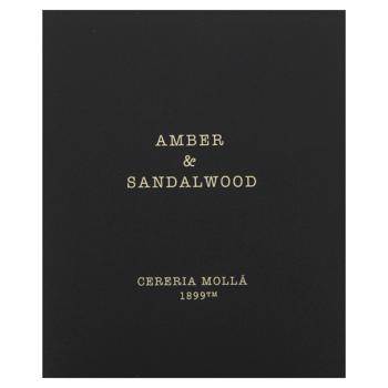 Свеча Cereria Molla Premium Amber & Sandalwood ароматическая 230г - купить, цены на WINETIME - фото 2